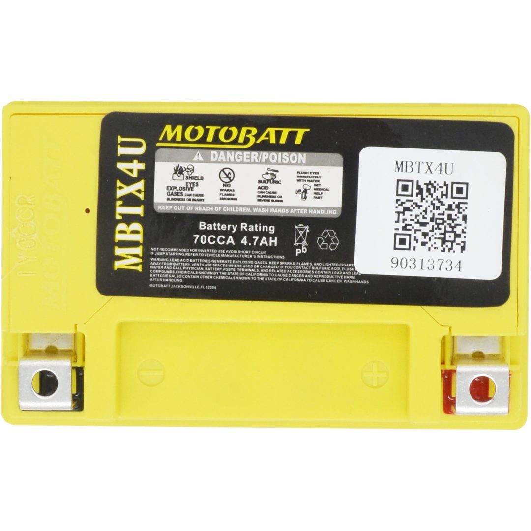 Batteri Underhållsfria Motobatt MBTX4U – bild 2