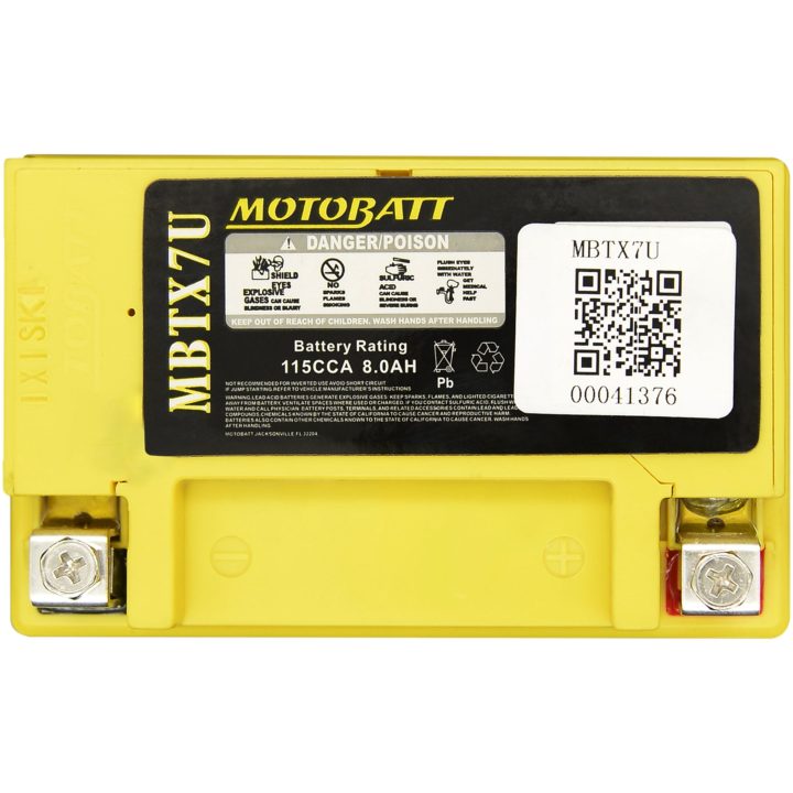 Batteri Underhållsfria Motobatt MBTX7U – bild 2