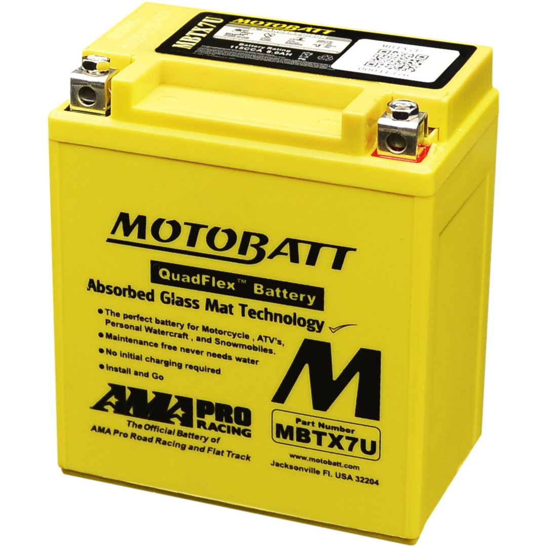 Batteri Underhållsfria Motobatt MBTX7U