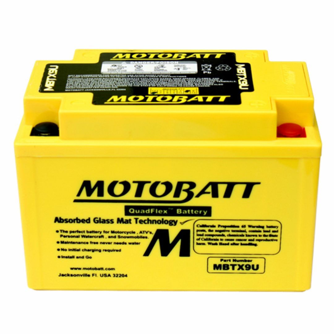 Batteri Underhållsfria Motobatt MBTX9U