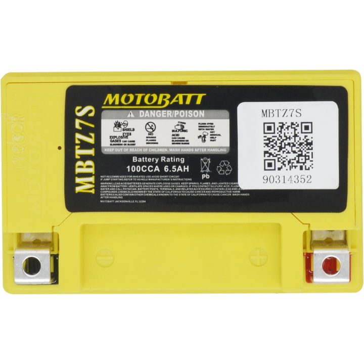 Batteri Underhållsfria Motobatt MBTZ7S – bild 2