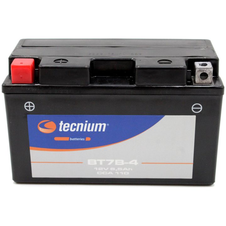 Batteri Underhållsfritt Tecnium BT7B-4 – bild 3
