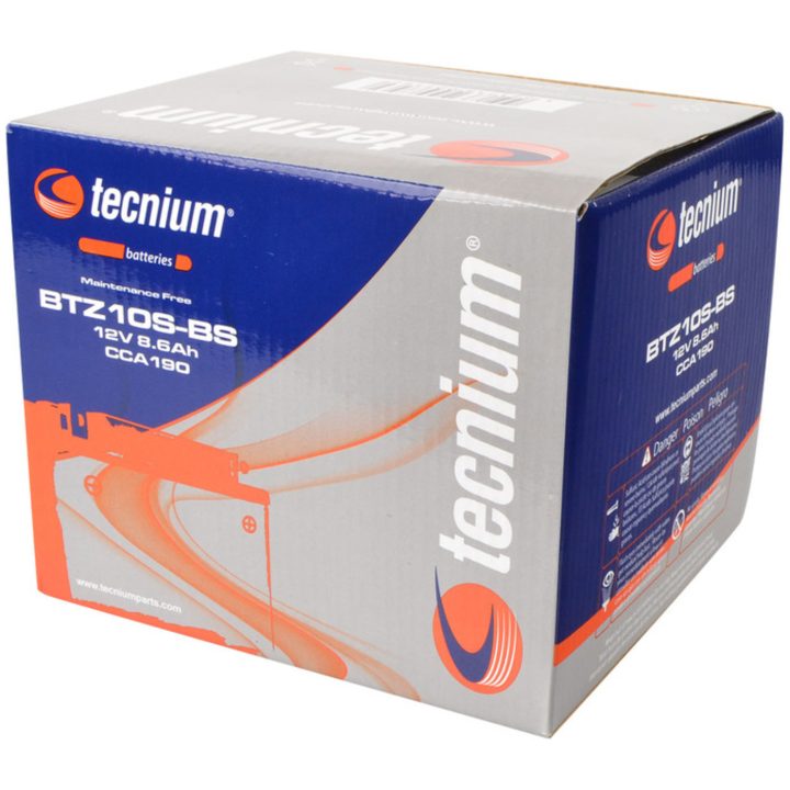 Batteri Underhållsfritt Tecnium BTX9-BS – bild 2