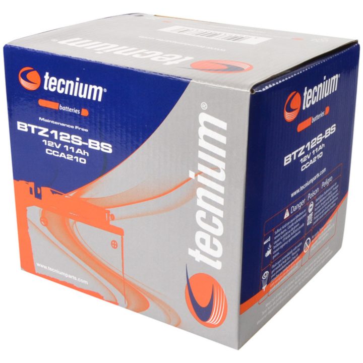 Batteri Underhållsfritt Tecnium BTZ12S – bild 2