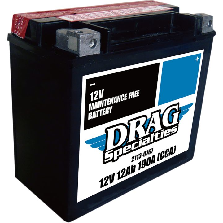 Batteri Ytx14l-ft Svart DRAG SPECIALTIES – bild 3