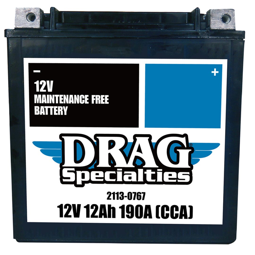 Batteri Ytx14l-ft Svart DRAG SPECIALTIES – bild 2