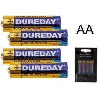 Batterier AA LR6 Alkaline 4-pack