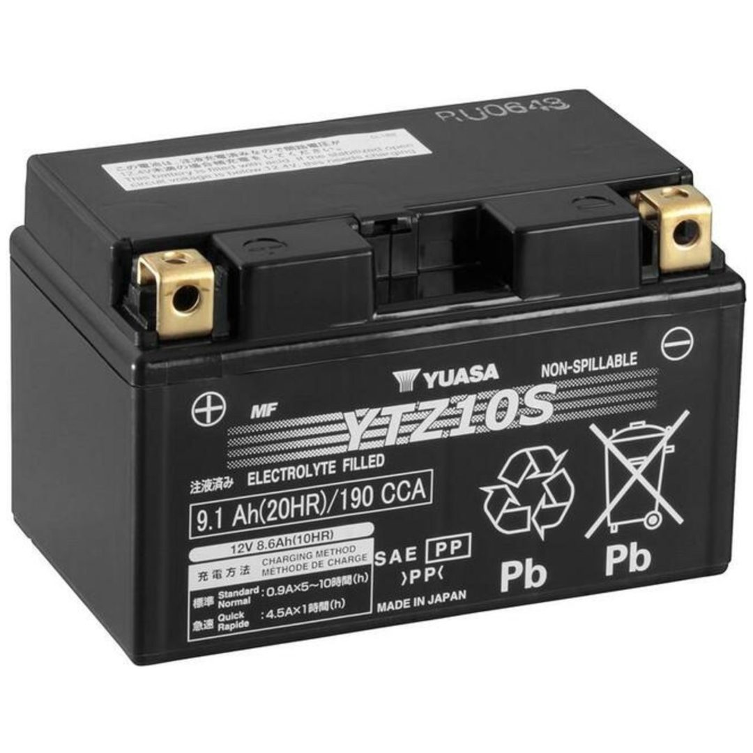 Batterier Underhållsfria Yuasa YTZ10S