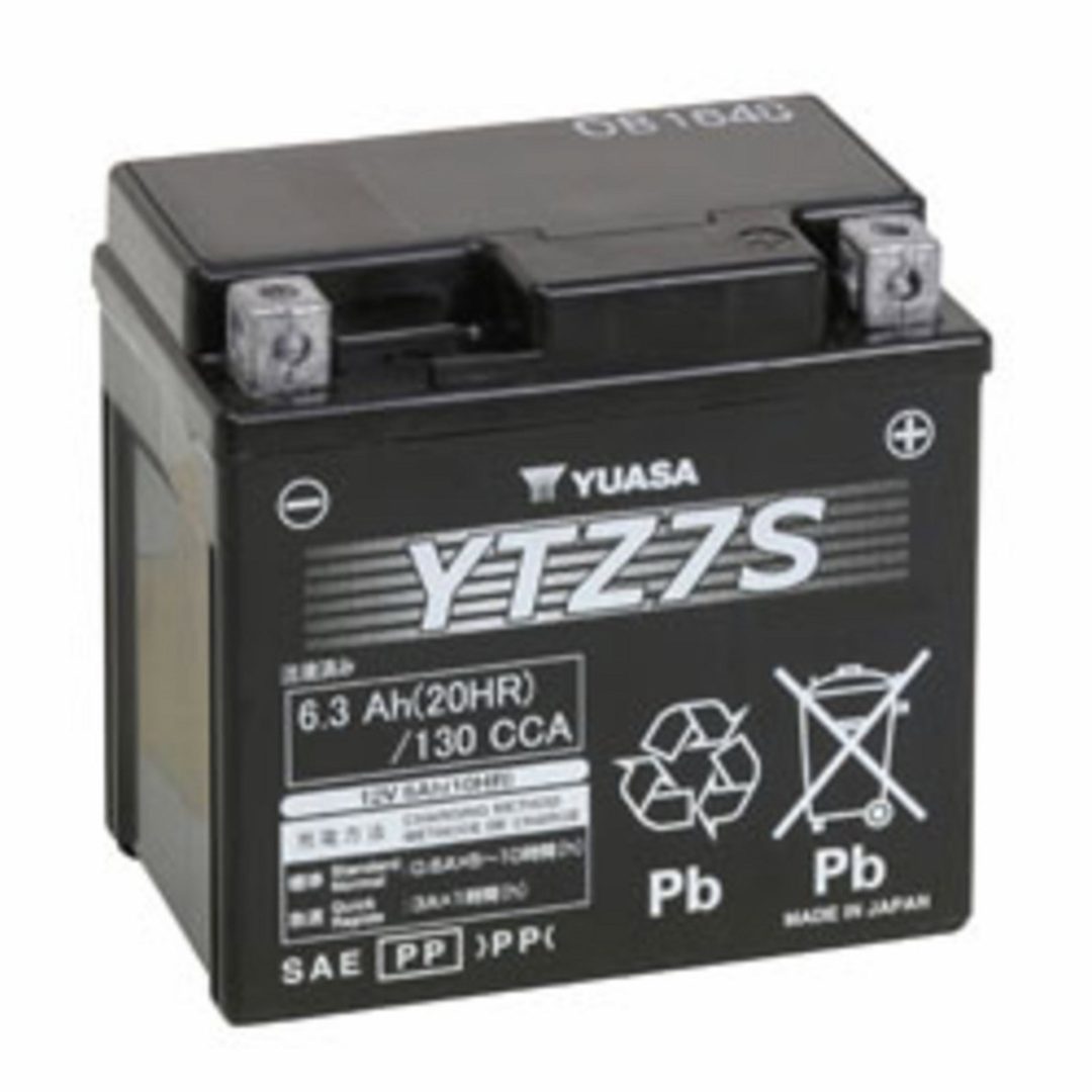 Batterier Underhållsfria Yuasa YTZ7S