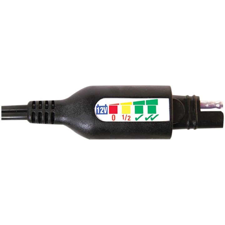 Batteriindikator Optimate™ Permanent Svart TECMATE CORD EYE W/TEST LEAD – bild 4