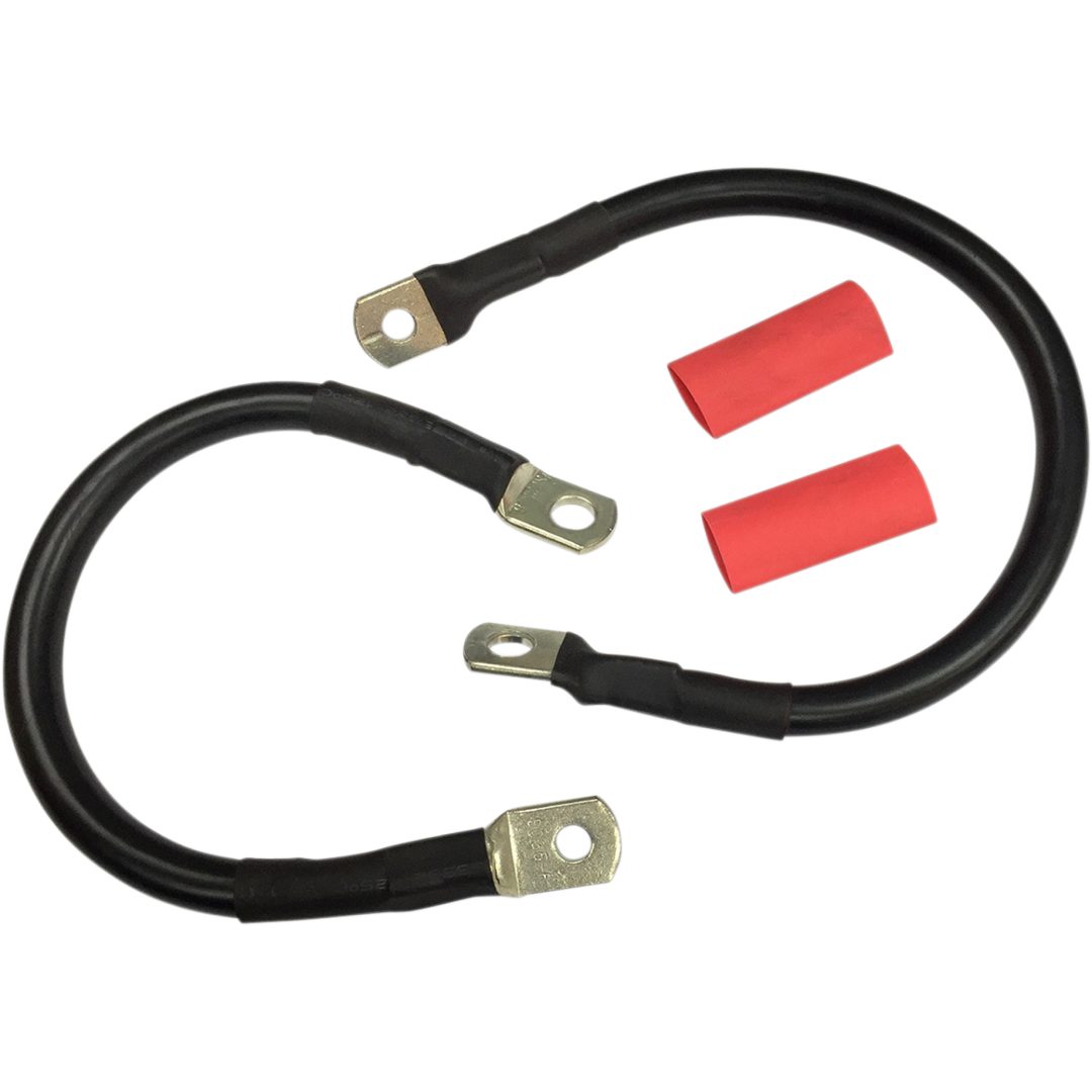 Batterikabel Kit OEM DRAG SPECIALTIES Svart kabel