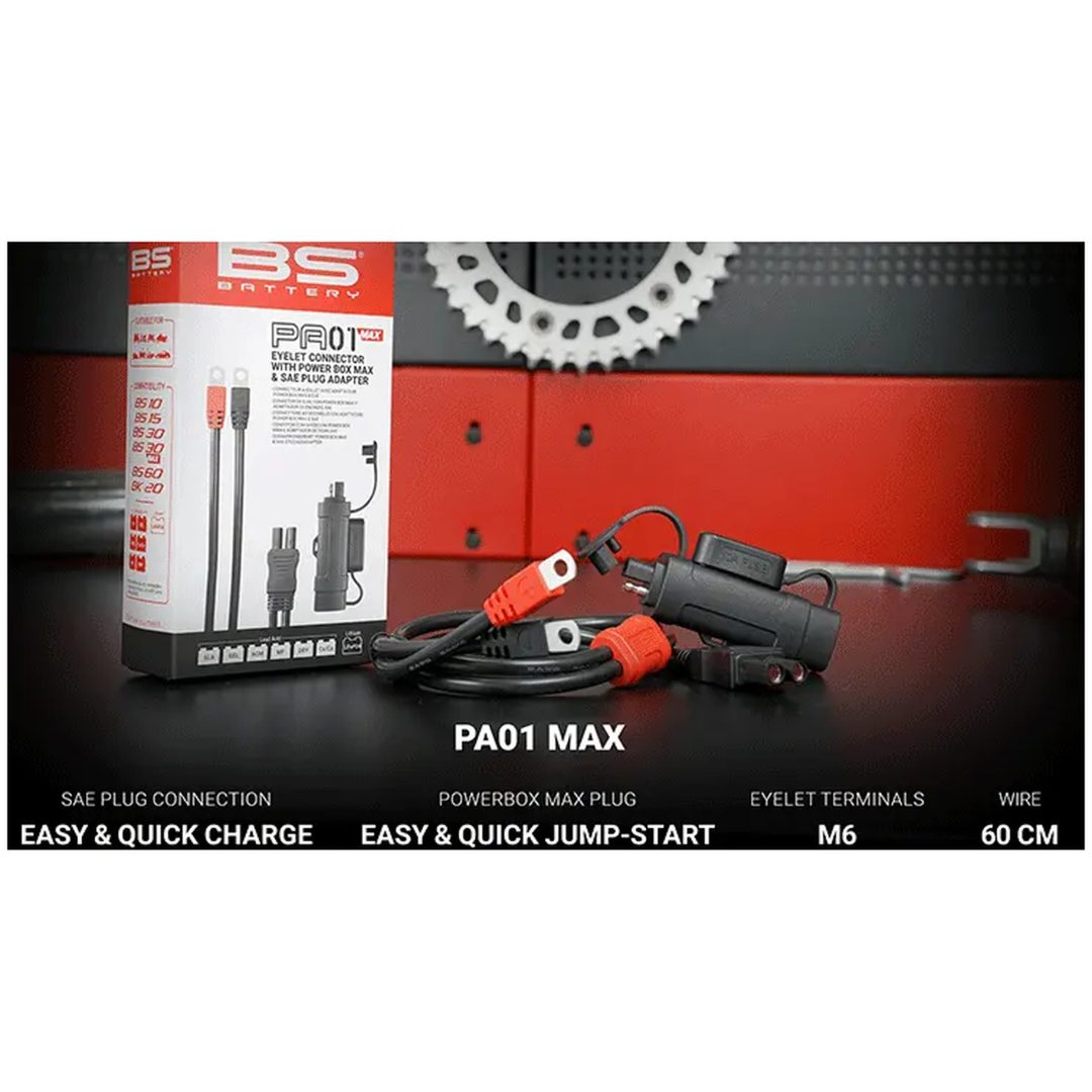 Batterikabel Max Eyelet Svart BS BATTERY – bild 3
