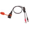 Batterikabel Svart 5/16" Ögla Sae Anslutningsledningar TECMATE Terminalledning – miniatyr 1
