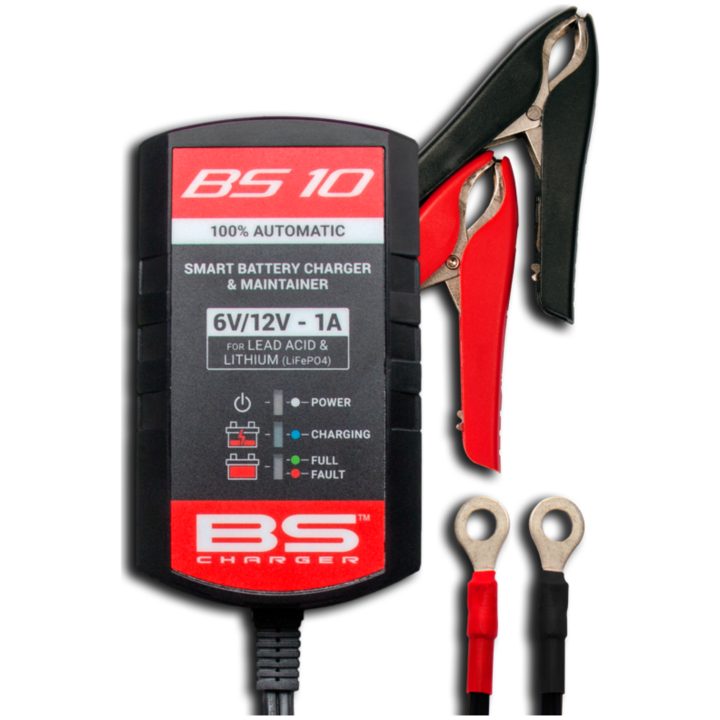Batteriladdare BA10 6V 12V-1A BS BATTERY – bild 9