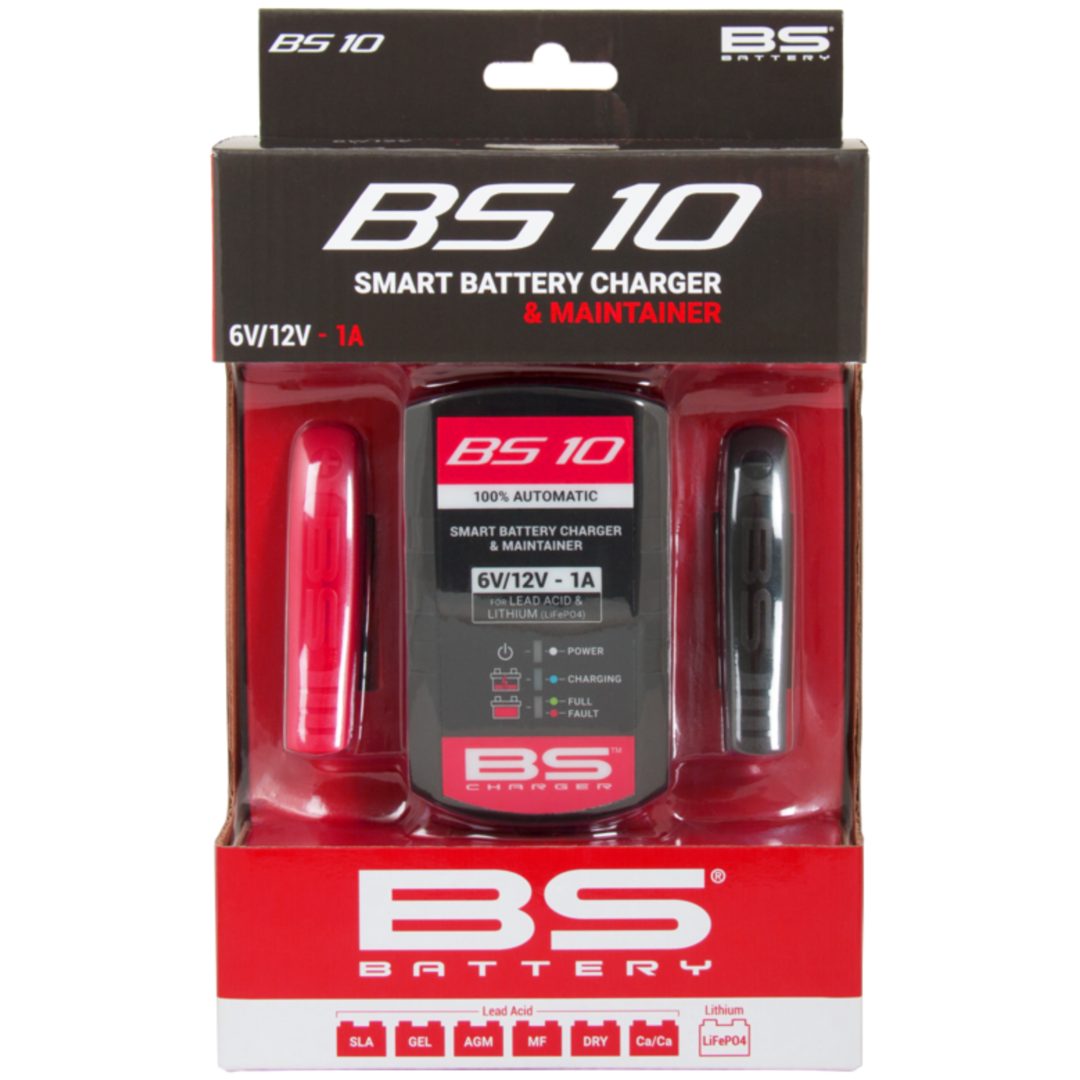 Batteriladdare BA10 6V 12V-1A BS BATTERY – bild 7