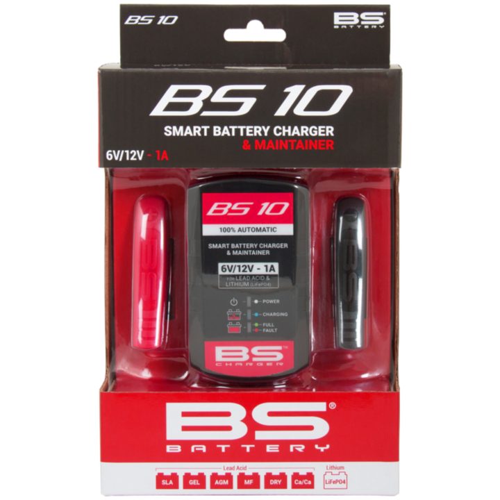 Batteriladdare BA10 6V 12V-1A BS BATTERY – bild 7