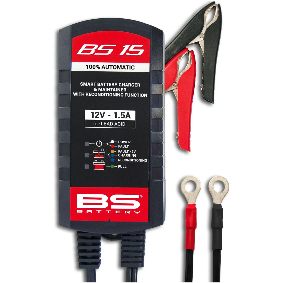 Batteriladdare BS15 12V-1.5A BS BATTERY 12V-1.5A – bild 6