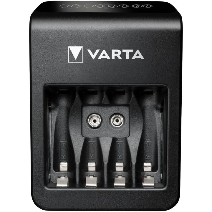 Batteriladdare för vägguttag med LCD-display Varta BATTERILADDARE LCD CHARGER+ – bild 2
