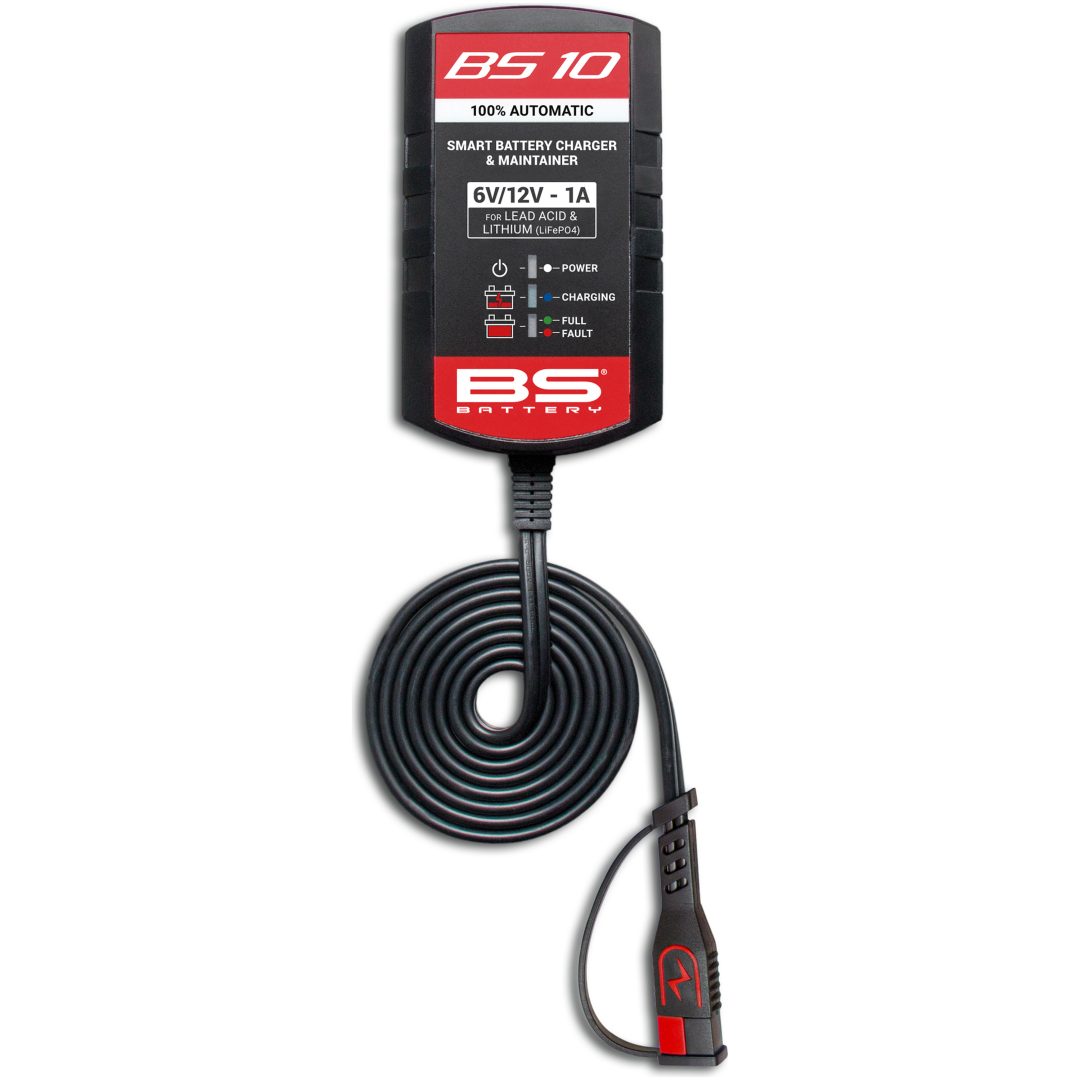 Batteriladdare Kombinerad Svart/röd BS BATTERY – bild 3