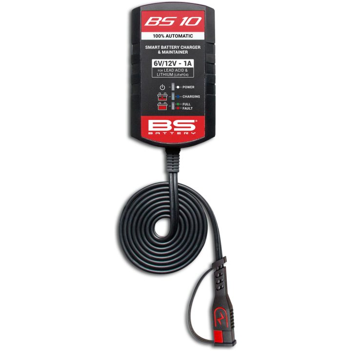 Batteriladdare Kombinerad Svart/röd BS BATTERY – bild 3