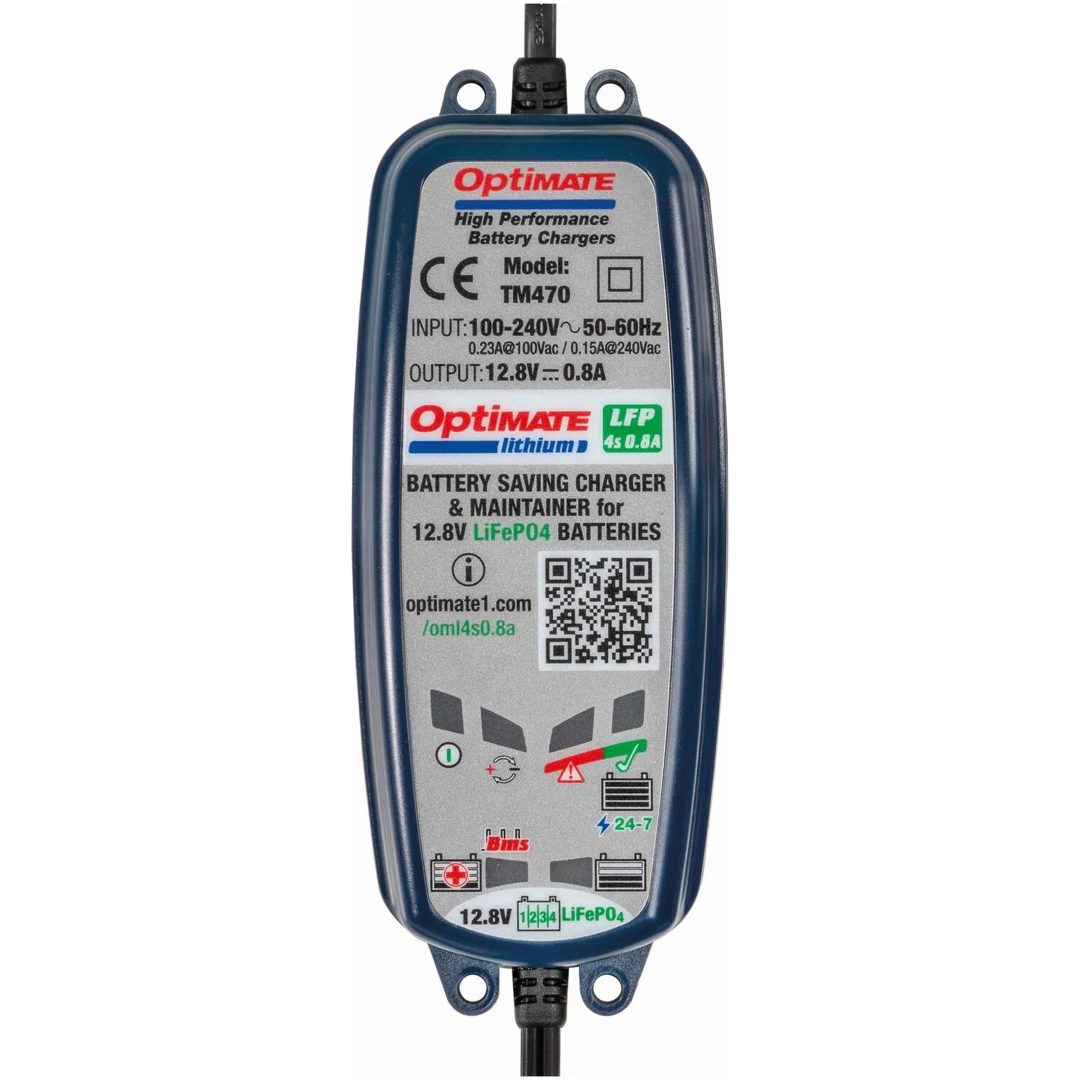 Batteriladdare Lithium 0,8A TECMATE Lithium 0,8A
