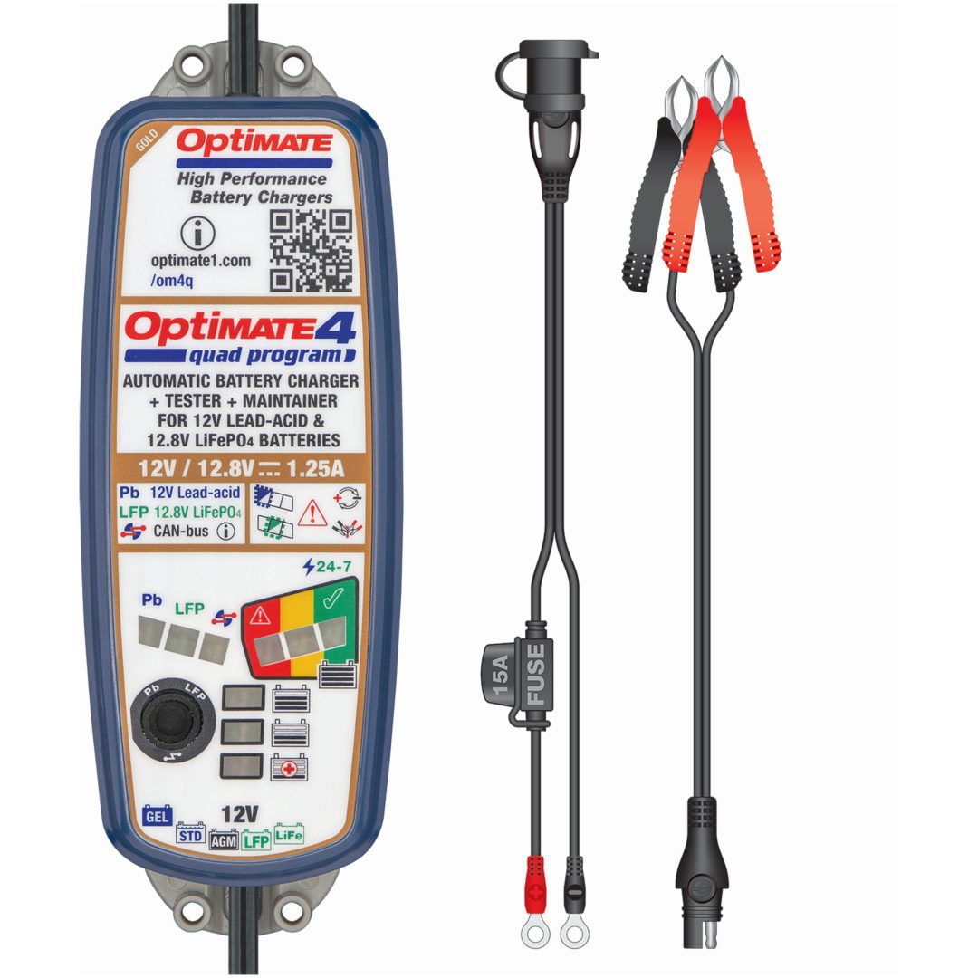 Batteriladdare Optimate 4 Portable TECMATE – bild 3