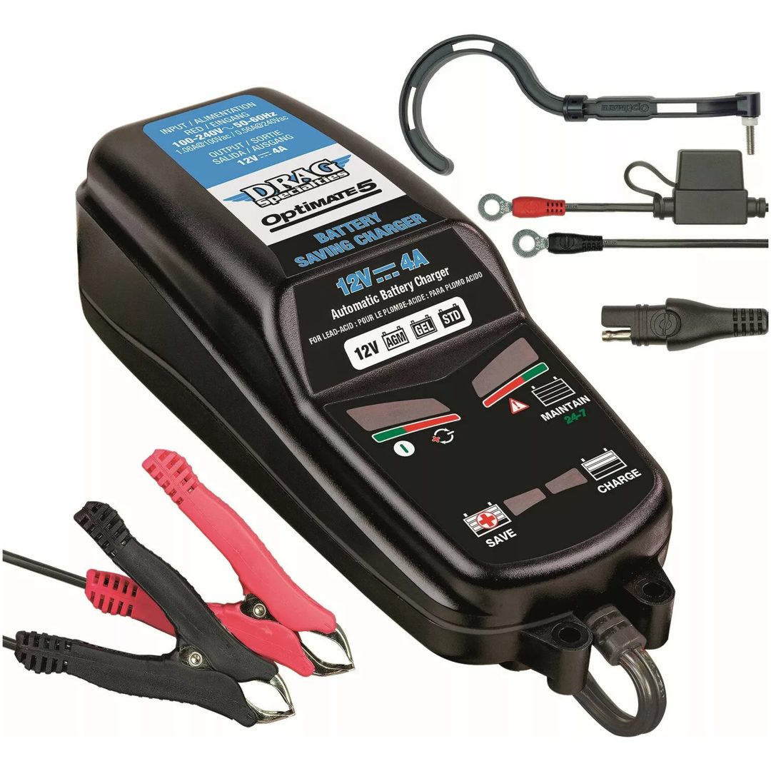 Batteriladdare Optimate 5 DRAG SPECIALTIES – bild 5
