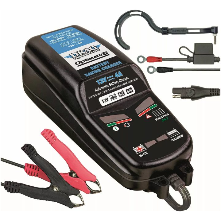Batteriladdare Optimate 5 DRAG SPECIALTIES – bild 5