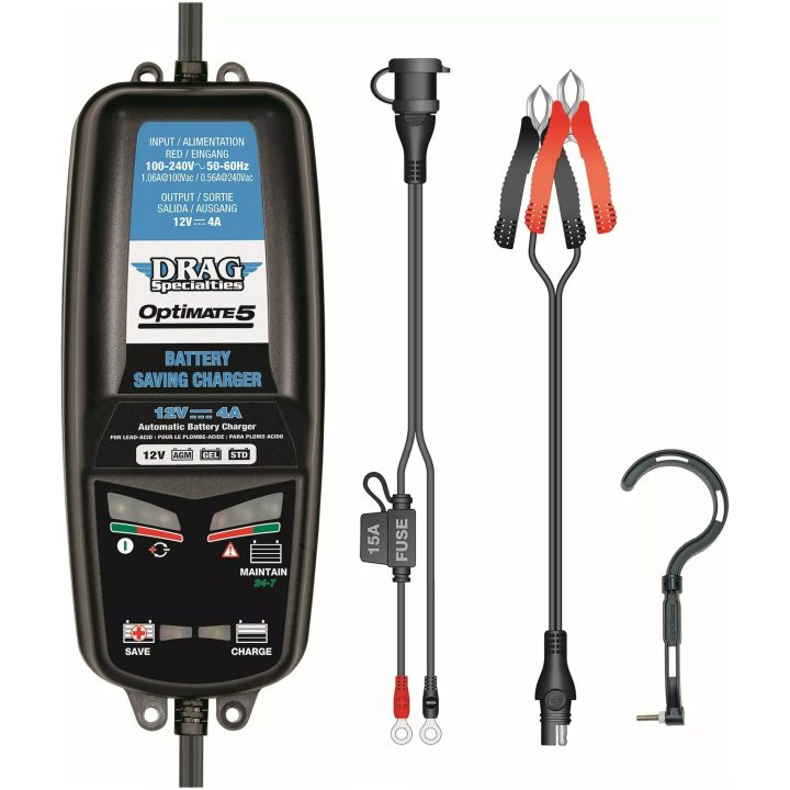 Batteriladdare Optimate 5 DRAG SPECIALTIES – bild 6