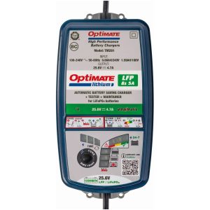 Batteriladdare Optimate Lithium Lfp 8s 5a Blå TECMATE