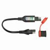 Batteriövervakningskabel Lithium O-127 Svart TECMATE Laddningskabel – miniatyr 3