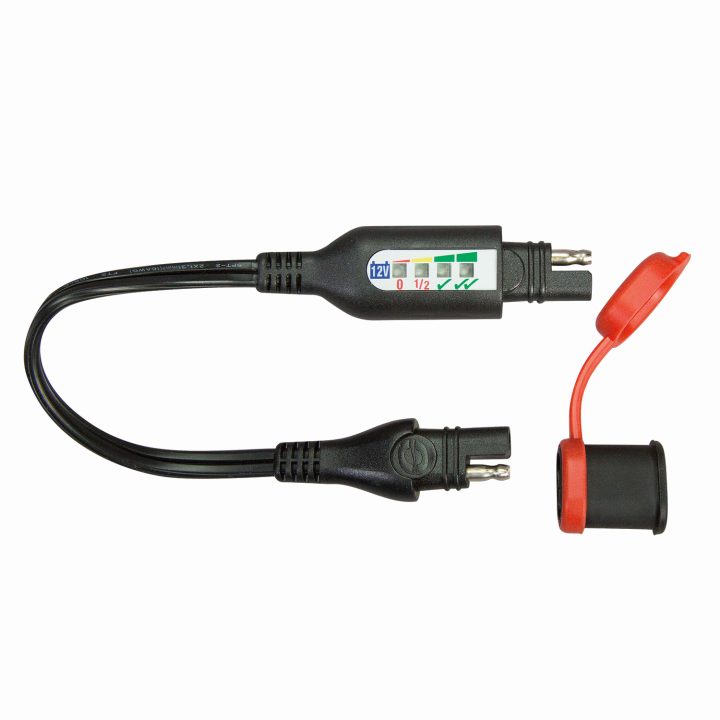 Batteriövervakningskabel Lithium O-127 Svart TECMATE Laddningskabel – bild 3
