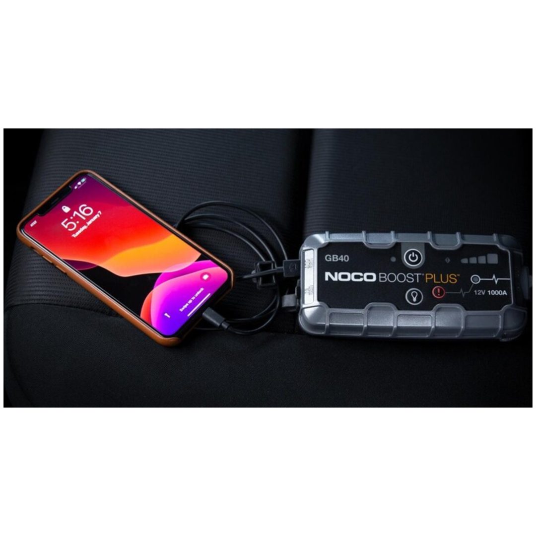 Batteristartare Lithium 12v 1000a NOCO GB40 – bild 9