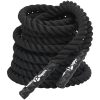 Battle rope svart 11 kg polyester vidaXL 15 m – miniatyr 2