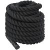 Battle rope svart 11 kg polyester vidaXL 15 m – miniatyr 5