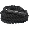 Battle rope svart 6,8 kg polyester vidaXL 9 m – miniatyr 5