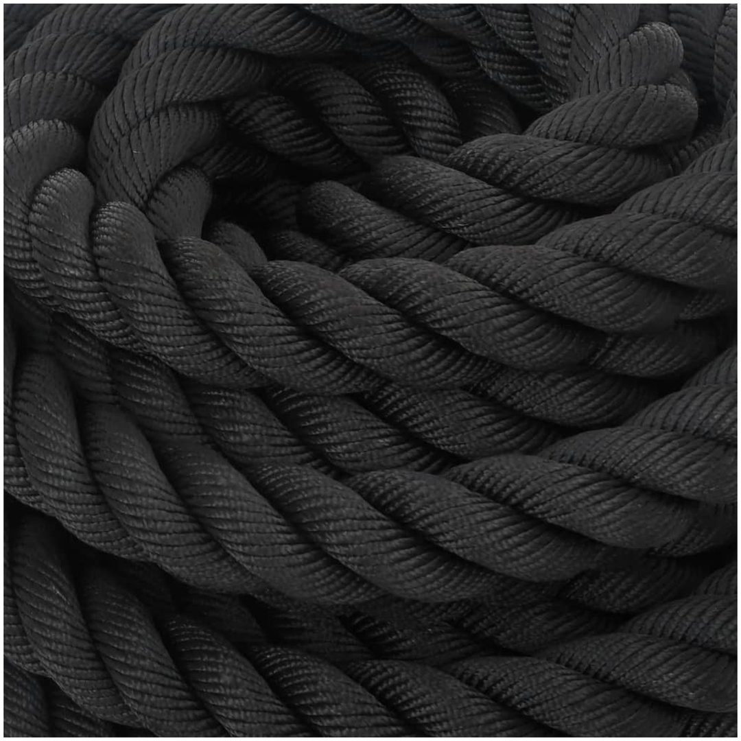 Battle rope svart 9 kg polyester vidaXL 12 m – bild 6