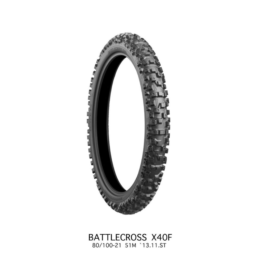 Battlecross X40R 80/100-21 Framdäck BRIDGESTONE 80/100-21