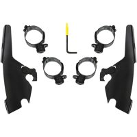 Batwing Trigger-Lock Monteringssats Svart MEMPHIS SHADES