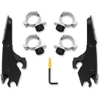 Batwing Trigger-Lock Monteringssats Svart MEMPHIS SHADES
