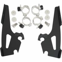Batwing Trigger-Lock Monteringssats Svart MEMPHIS SHADES