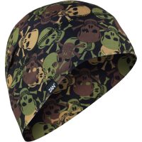 Beanie Sportflex Allover Skull Svart Brun Kamouflage Grön Tan ZAN HEADGEAR