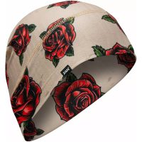 Beanie Sportflex Tattoo Roses Grön/röd/brun ZAN HEADGEAR
