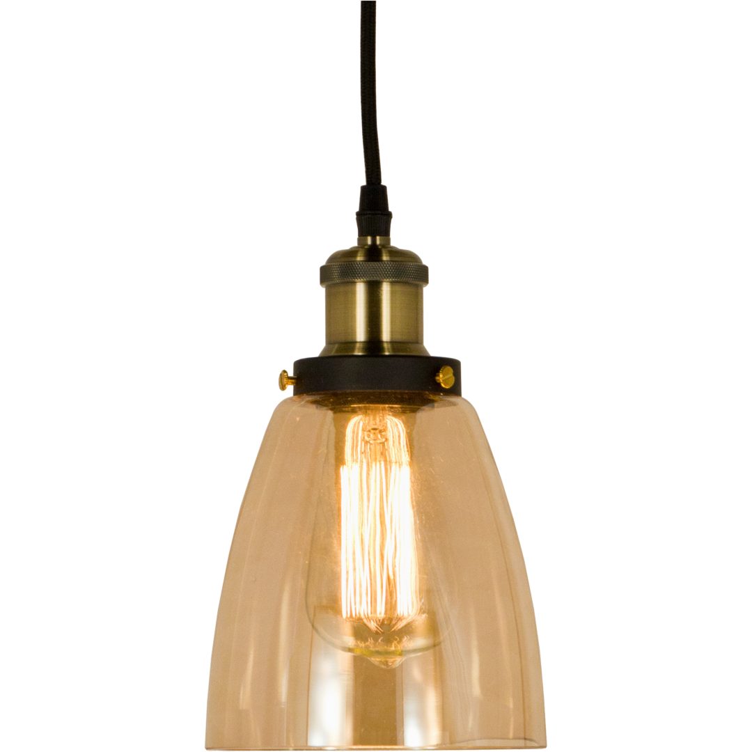 Becky Taklampa, Antik/amber ANETA HOME Sockel E27 Antik /Amber – bild 2