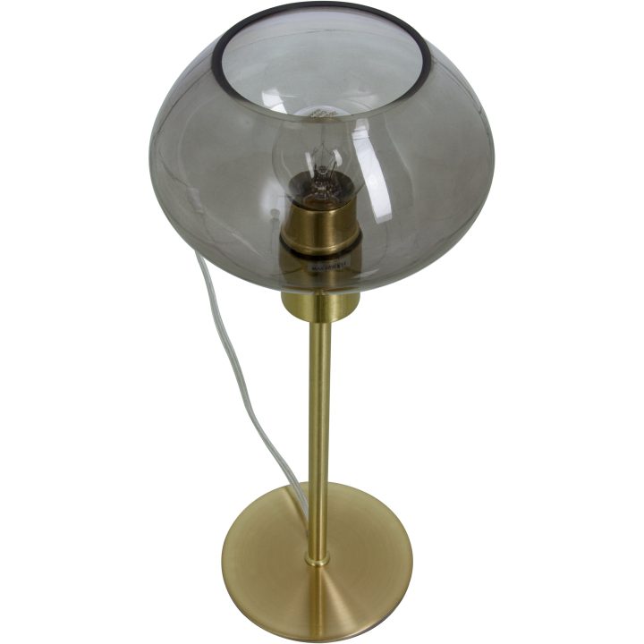 Bell Bordlampa Hög, Matt Mässing/rök ANETA HOME Sockel E14 Matt Mässing /Rök – bild 2