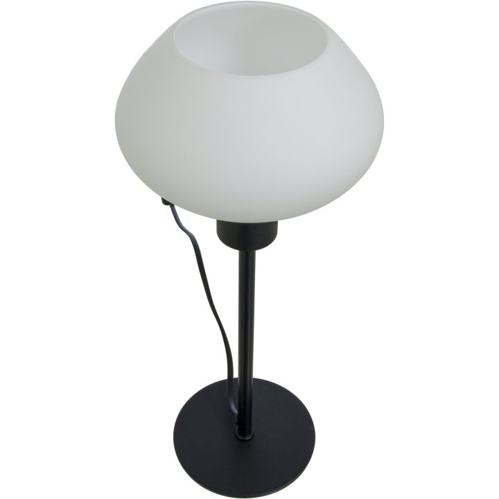 Bell Bordlampa Hög, Svart/vit ANETA HOME Sockel E14 Svart /Opalvit – bild 2