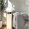 Bell Bordlampa Stor, Svart/vit ANETA HOME Sockel E27 Svart /Opalvit – miniatyr 5