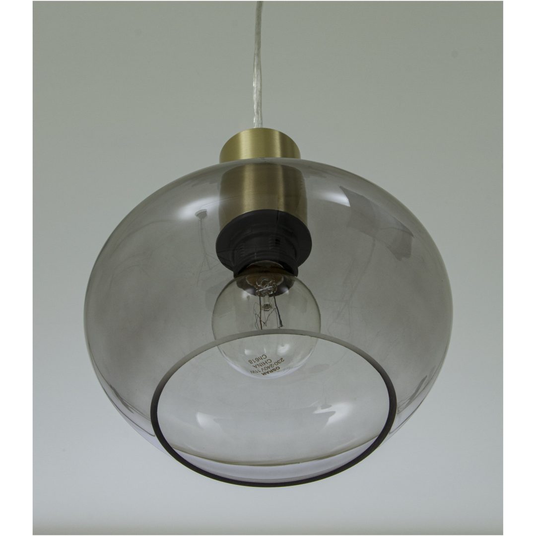 Bell Fönsterlampa, ANETA HOME Matt Mässing /Rök – bild 6