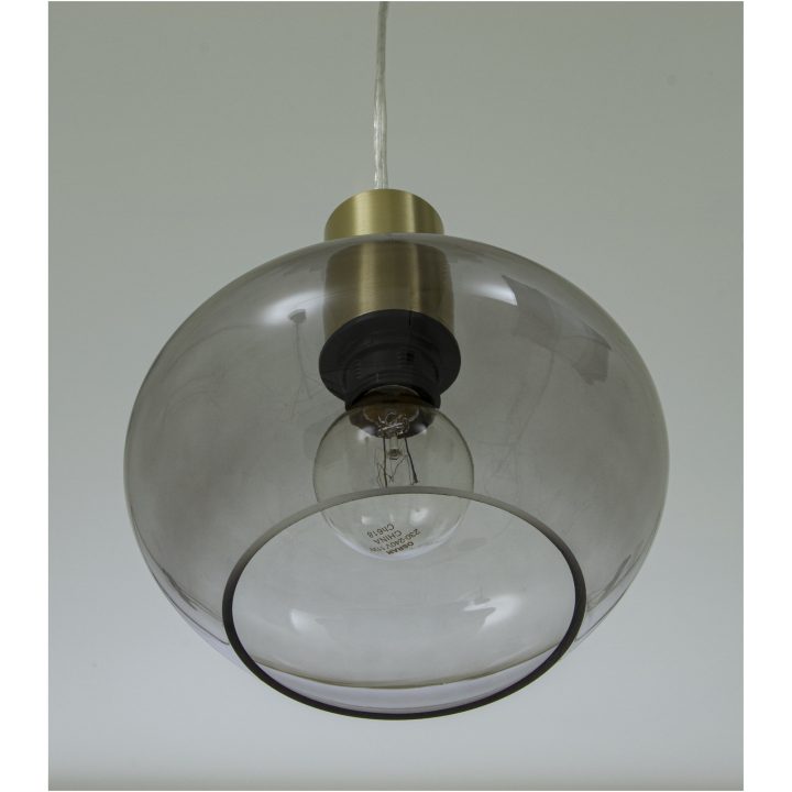 Bell Fönsterlampa, ANETA HOME Matt Mässing /Rök – bild 6
