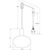 Bell Fönsterlampa, ANETA HOME Matt Mässing /Rök – miniatyr 8